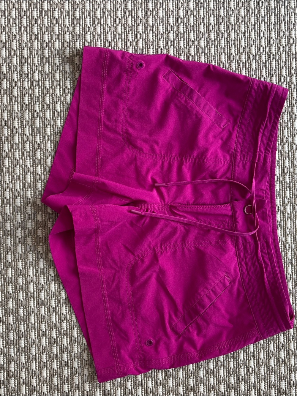 Women's Athleta Magenta Active Drawstring Shorts